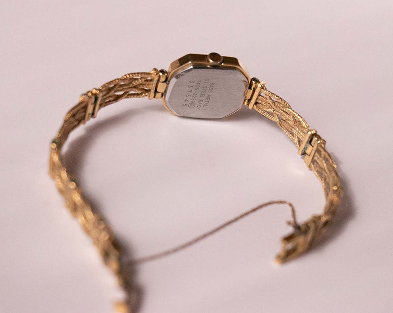 Gold-tone Vintage Seiko 1400-8289R Quartz Watch for Women