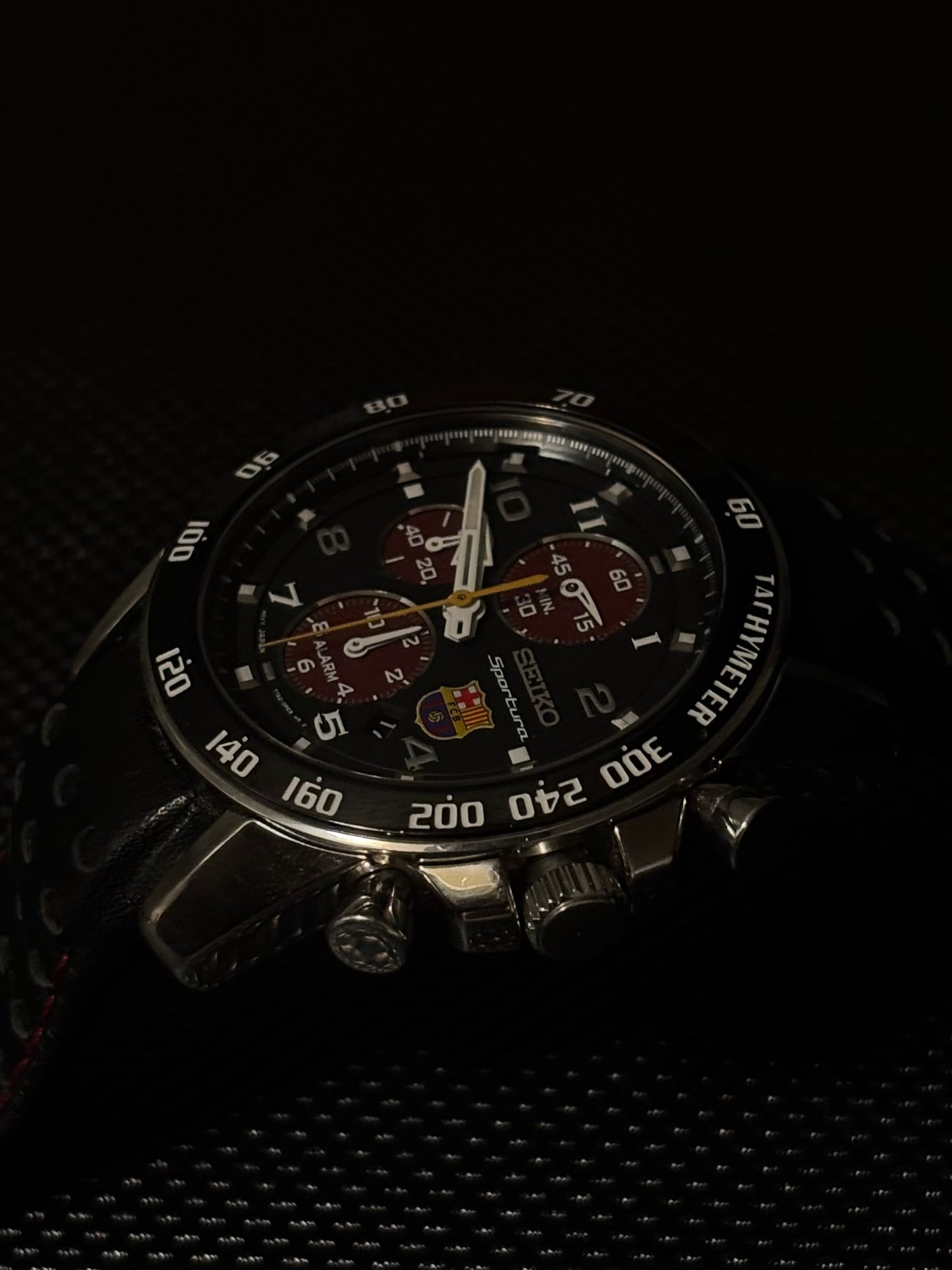 Seiko Sportura FC Barcelona Chronograph
