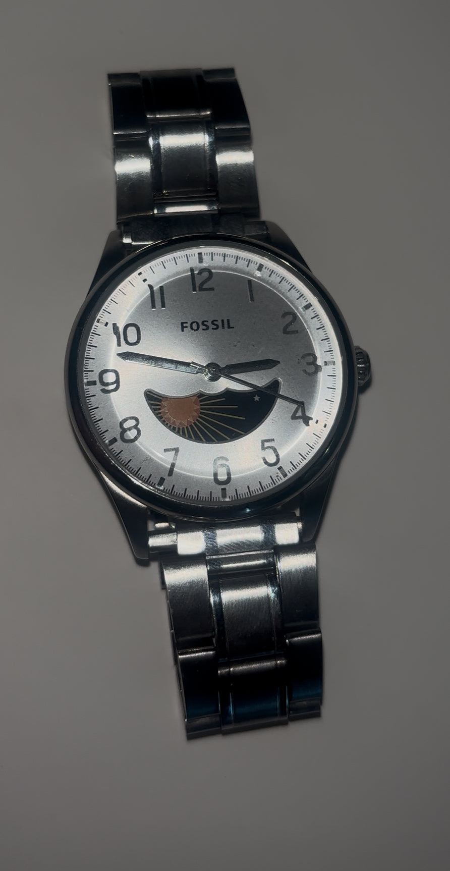 Fossil Moon & Sun Quartz Watch – Aftermarket Bracelet