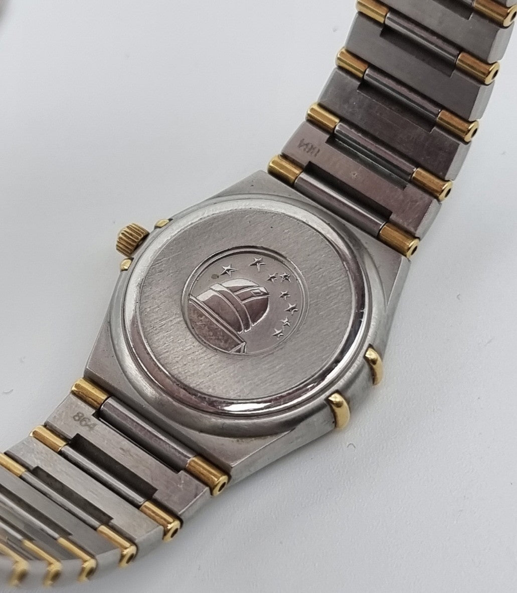 Omega 18k constellation mini