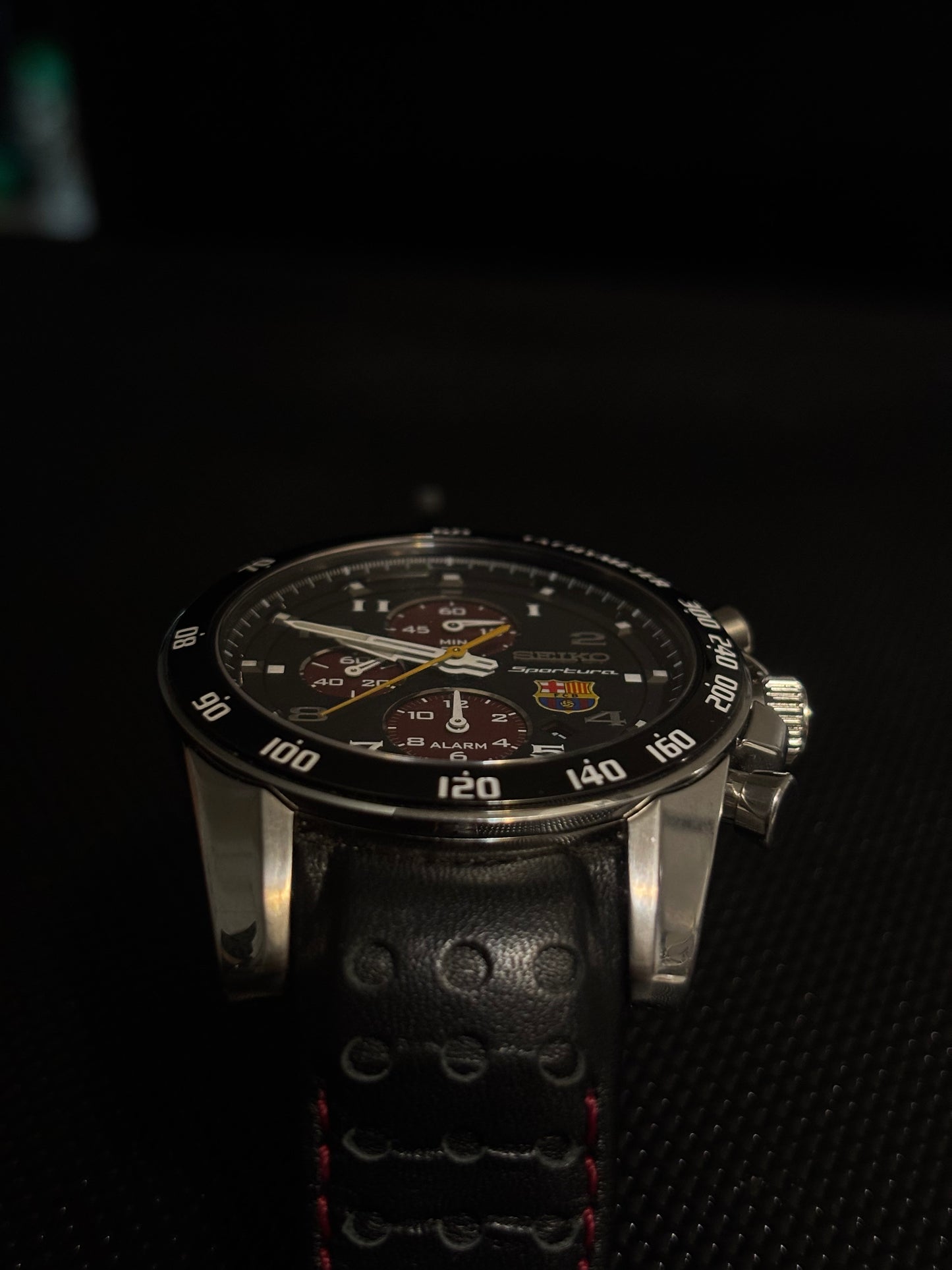 Seiko Sportura FC Barcelona Chronograph