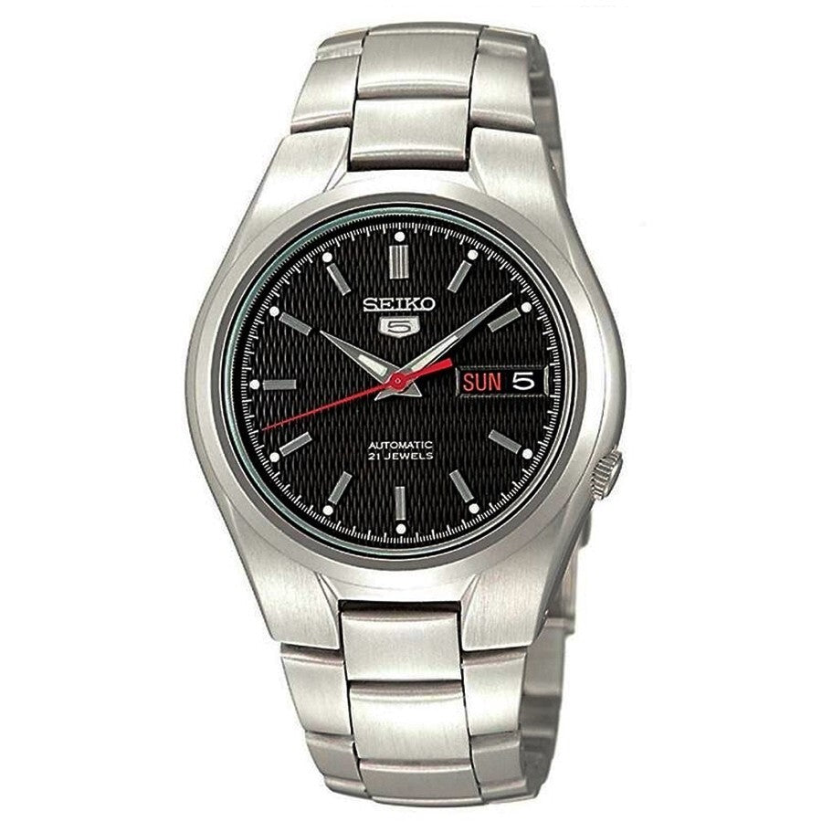 SEIKO SNK607K1,Men's Sport,Automatic,Stainless Steel,Silver Tone,Day/date.WR.