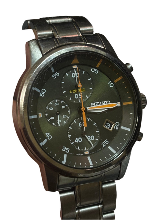Green Chrono Seiko