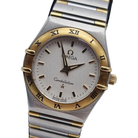Omega 18k constellation mini